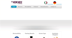 Desktop Screenshot of korked.com